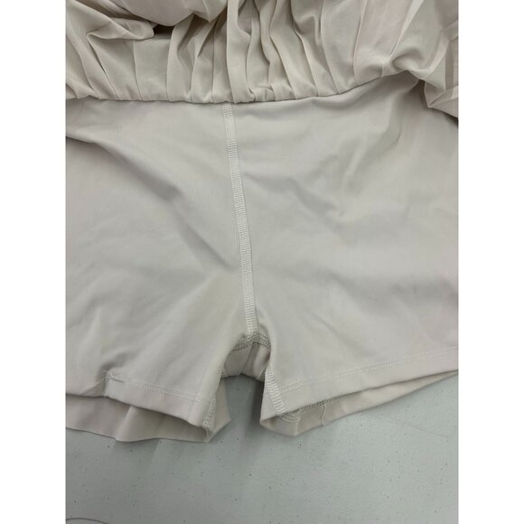 Aritzia Tna Move Tech Tennis Pro Micro Mini Skirt Pleated White Women's Size M - Picture 6 of 9